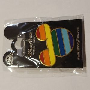 Disney Parks Pride Mickey Head Pin